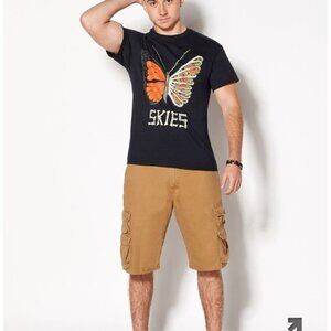 Lil Skies Men's Butterfly Ribs Short Sleeve T-Shirt